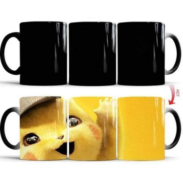 Mug Pokémon Thermoréactif Pikachu Jaune